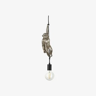 Amara Parlane - Monkeying Around Ceiling Pendant - Platinum