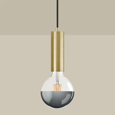 Amara Edgar Home - LED Sol Pendant Light - Gold
