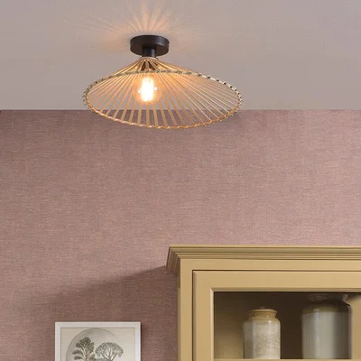 Amara Good & Mojo - Bromo Ceiling Lamp - Natural - Medium