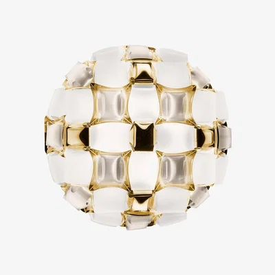 Amara Slamp - Mida Ceiling/Wall Light - White/Gold - Large