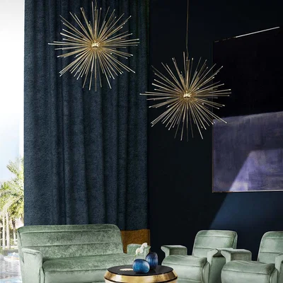 Amara DelightFULL - Cannonball Suspension Light - Gold