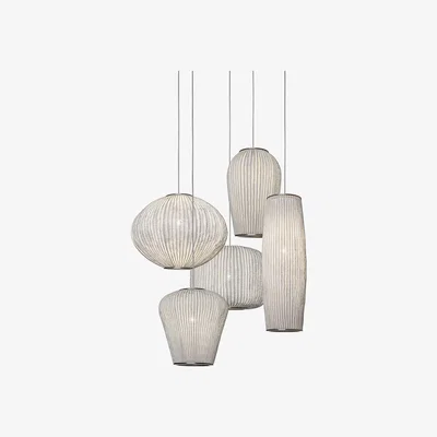 Amara A by Arturo Alvarez - Coral Ceiling Light - Small