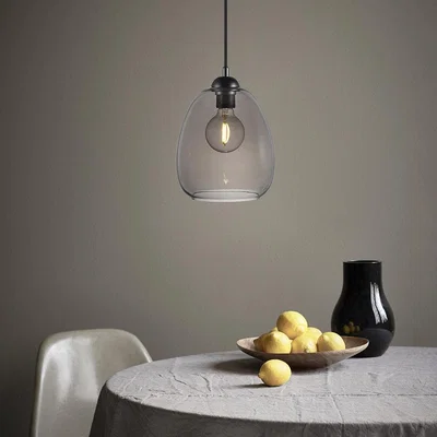 Amara Retreat - Smoked Glass Dillon Pendant Light