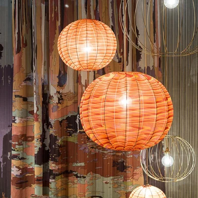 Amara Missoni Home Collection - Bubble Knit Lampshade - Orange 159 - 60cm