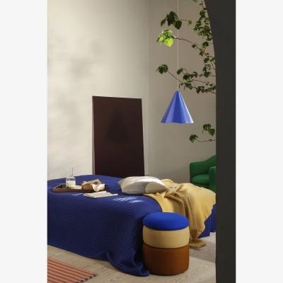 Anthropologie Broste Copenhagen Baja Blue Skirt Pendant Lamp