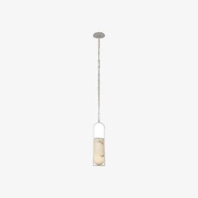 Andrew Martin Melange Pendant Nickel, Pendant Light, Polished Nickel - Andrew Martin