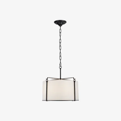 Andrew Martin Aspen Pendant Light, Black - Andrew Martin