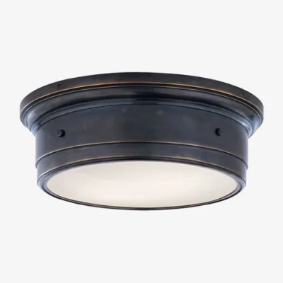 Andrew Martin Siena Ceiling Light Bronze, Ceiling Light, Small - Andrew Martin