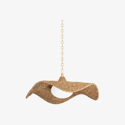 Andrew Martin Levene Pendant, Light, Gold - Andrew Martin