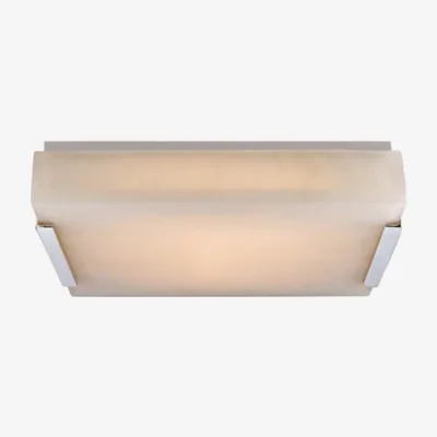 Andrew Martin Covet Flush Nickel, Ceiling Light, Medium, Polished Nickel - Andrew Martin