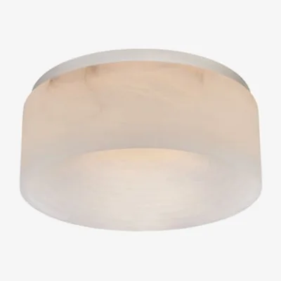 Andrew Martin Otto Ceiling Light Nickel, Flush Mount, Medium, Polished Nickel - Andrew Martin