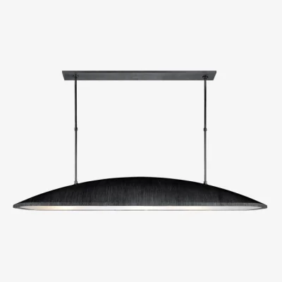 Andrew Martin Utopia Pendant Iron, Pendant Light, Aged Iron - Andrew Martin