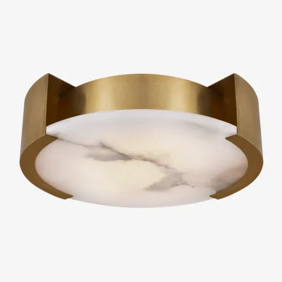 Andrew Martin Melange Ceiling Light Brass, Ceiling Light, Large, Antique-Burnished Brass - Andrew Martin