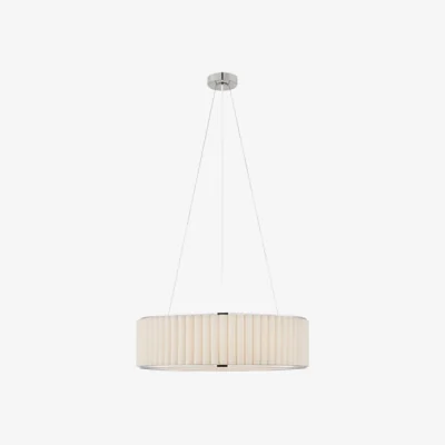 Andrew Martin Palati Pendant Nickel, Pendant Light, Polished Nickel - Andrew Martin