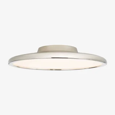 Andrew Martin Dot Flush Nickel, Ceiling Light, Polished Nickel - Andrew Martin