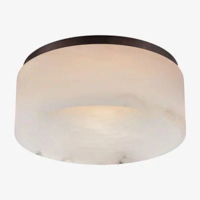 Andrew Martin Otto Ceiling Light Bronze, Flush Mount, Medium - Andrew Martin