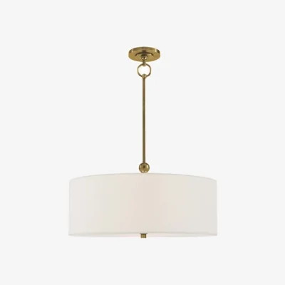 Andrew Martin Reed Pendant Brass, Pendant Light, Hand-Rubbed Antique Brass - Andrew Martin