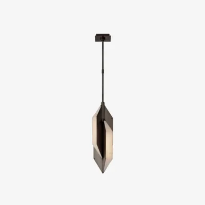 Andrew Martin Ophelion Pendant Bronze, Pendant Light, Bronze & Alabaster - Andrew Martin