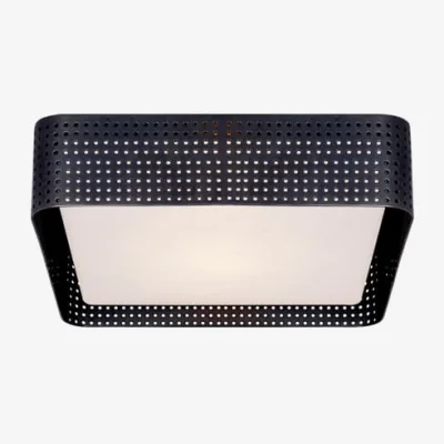 Andrew Martin Precision Flush Bronze, Ceiling Light - Andrew Martin