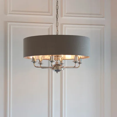 Arighi Bianchi Leif 8lt Pendant Light, Grey