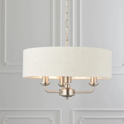 Arighi Bianchi Leif 3lt Pendant Light, Natural