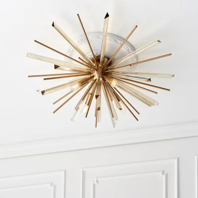 Arighi Bianchi Handforth Brass Flush Light