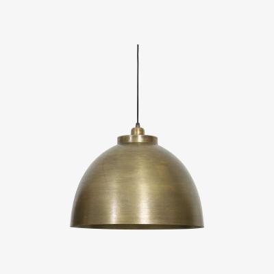Barker and Stonehouse Brass Dome Pendant, Brushed Brass