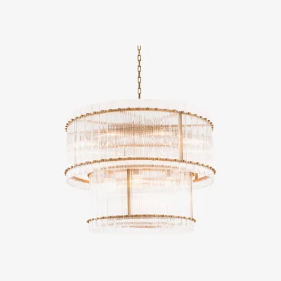 Barker and Stonehouse Eichholtz Ruby Chandelier L Antique Brass Finish, Gold | Barker & Stonehouse