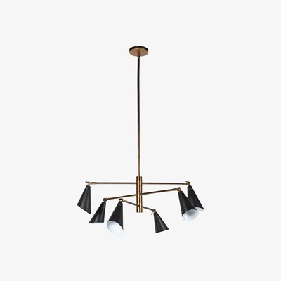 Barker and Stonehouse Black Cone Shade Pendant Light | Barker & Stonehouse