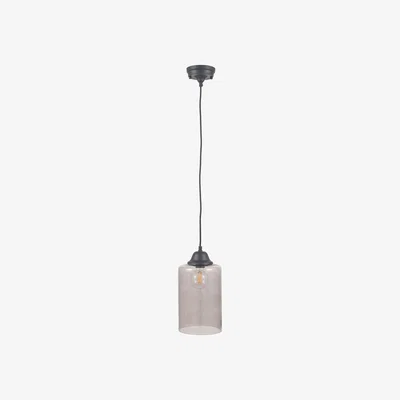 Barker and Stonehouse Smoke Glass Pendant Light, Grey | Barker & Stonehouse