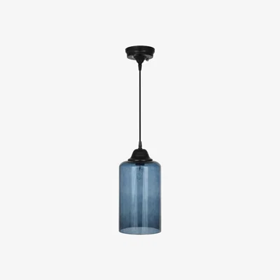 Barker and Stonehouse Teal Glass Drop Pendant Light | Barker & Stonehouse