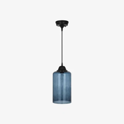 Barker and Stonehouse Teal Glass Drop Pendant