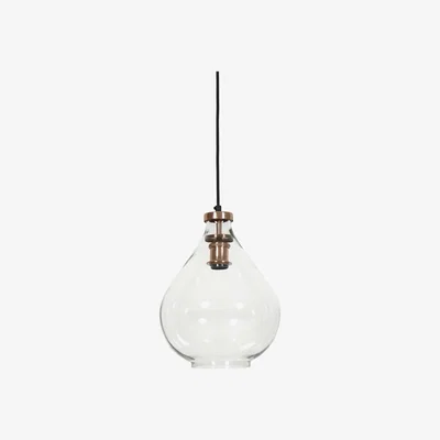 Barker and Stonehouse Rounded Glass Pendant Light | Barker & Stonehouse
