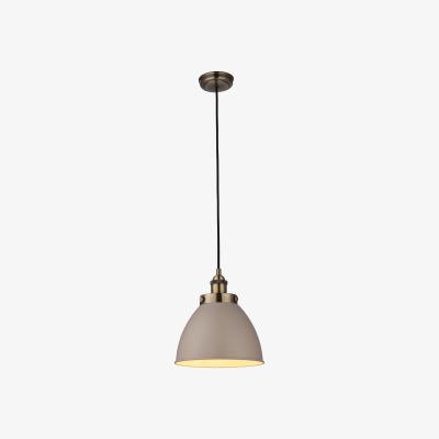 Barker and Stonehouse Taupe Dome Pendant Light Metal | Barker & Stonehouse