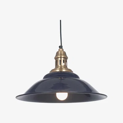 Barker and Stonehouse Navy Metal Pendant Light | Barker & Stonehouse
