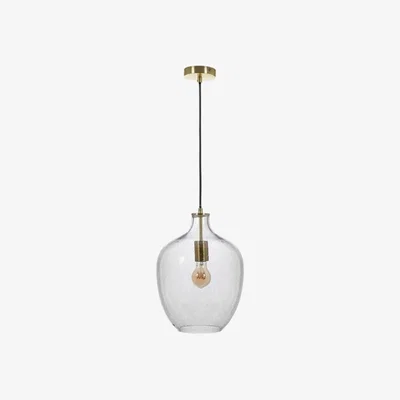 Barker and Stonehouse Bubble Glass Pendant Light, Gold | Barker & Stonehouse