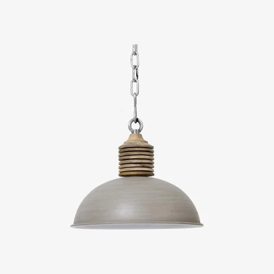 Barker and Stonehouse Concrete Hanging Pendant Light, Neutral | Barker & Stonehouse