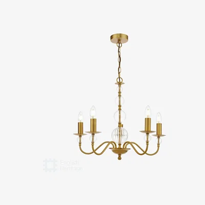 Barker and Stonehouse Wrest Park 5 Light Pendant | Barker & Stonehouse