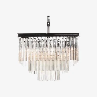 Barker and Stonehouse Timothy Oulton Paradise 3 Ring Chandelier, Natural
