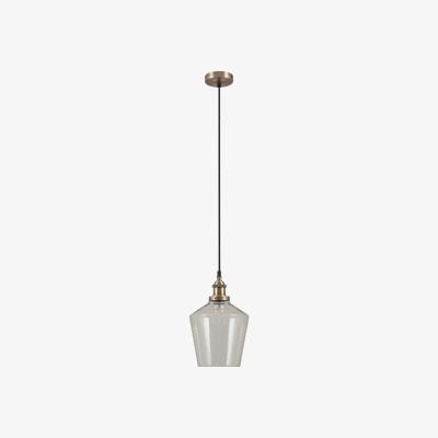 Barker and Stonehouse Antique Glass Clear Pendant
