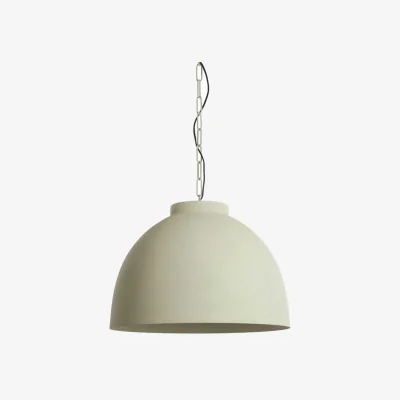 Barker and Stonehouse Large Cream Dome Pendant Light | Barker & Stonehouse