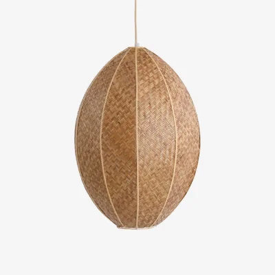 Barker and Stonehouse Large Brown Woven Pendant Light | Barker & Stonehouse