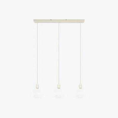 Barker and Stonehouse Clear Glass Diner Light, Neutral | Barker & Stonehouse