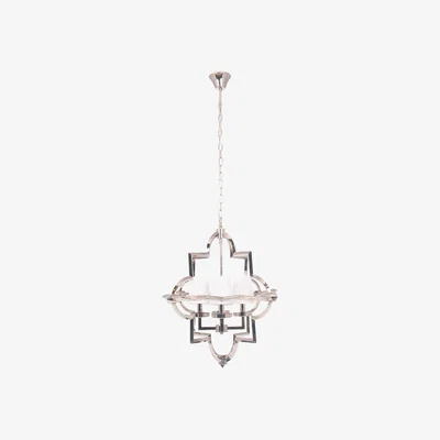 Barker and Stonehouse Silver 4 Shade Pendant Light | Barker & Stonehouse