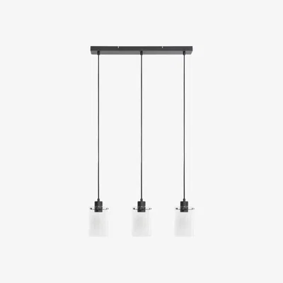 Barker and Stonehouse Black Three Drop Pendant Light | Barker & Stonehouse