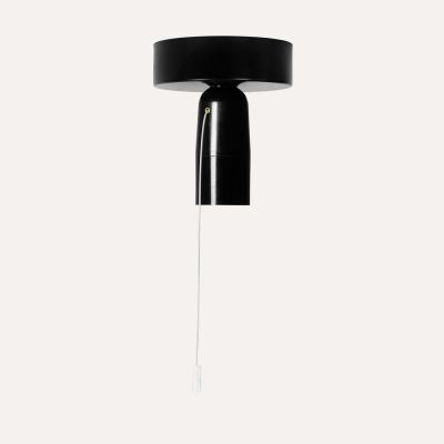 Bombinate.com Black Tayo Ceiling Light with Pull-Rope Switch