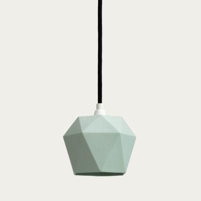 Bombinate.com Mint Porcelain Pendant Light Triangle