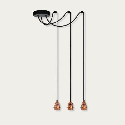 Bombinate.com Copper Iko 3-Pendant Light