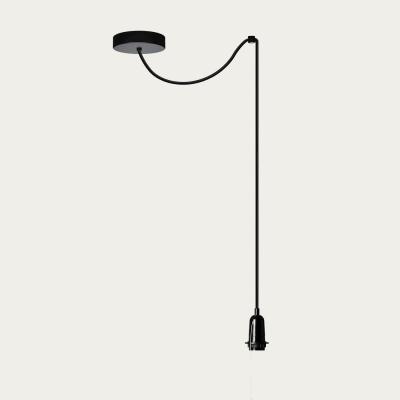 Bombinate.com Black Teku Pendant Light with Pull-Rope Switch