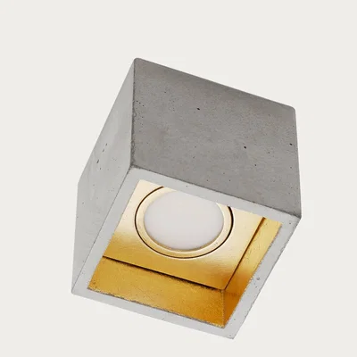 Bombinate.com Graphite Grey Ceiling Spot Cubic